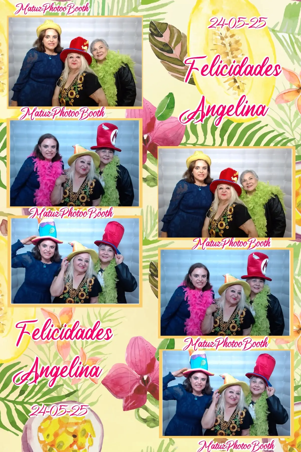 Fotos de la celebración de Angelina